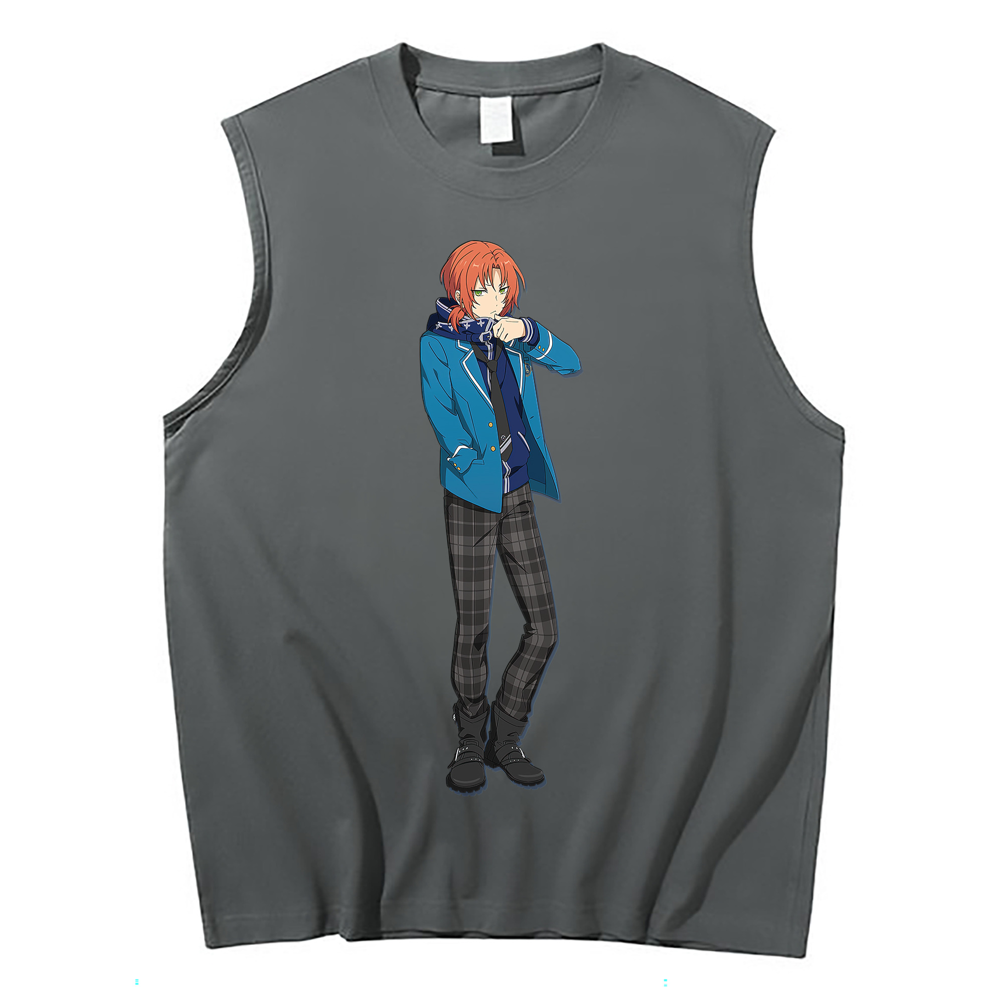 （画像用） あんさんぶるスターズ! Ensemble Stars コットン100％タンクトップ（フロントプリント）
